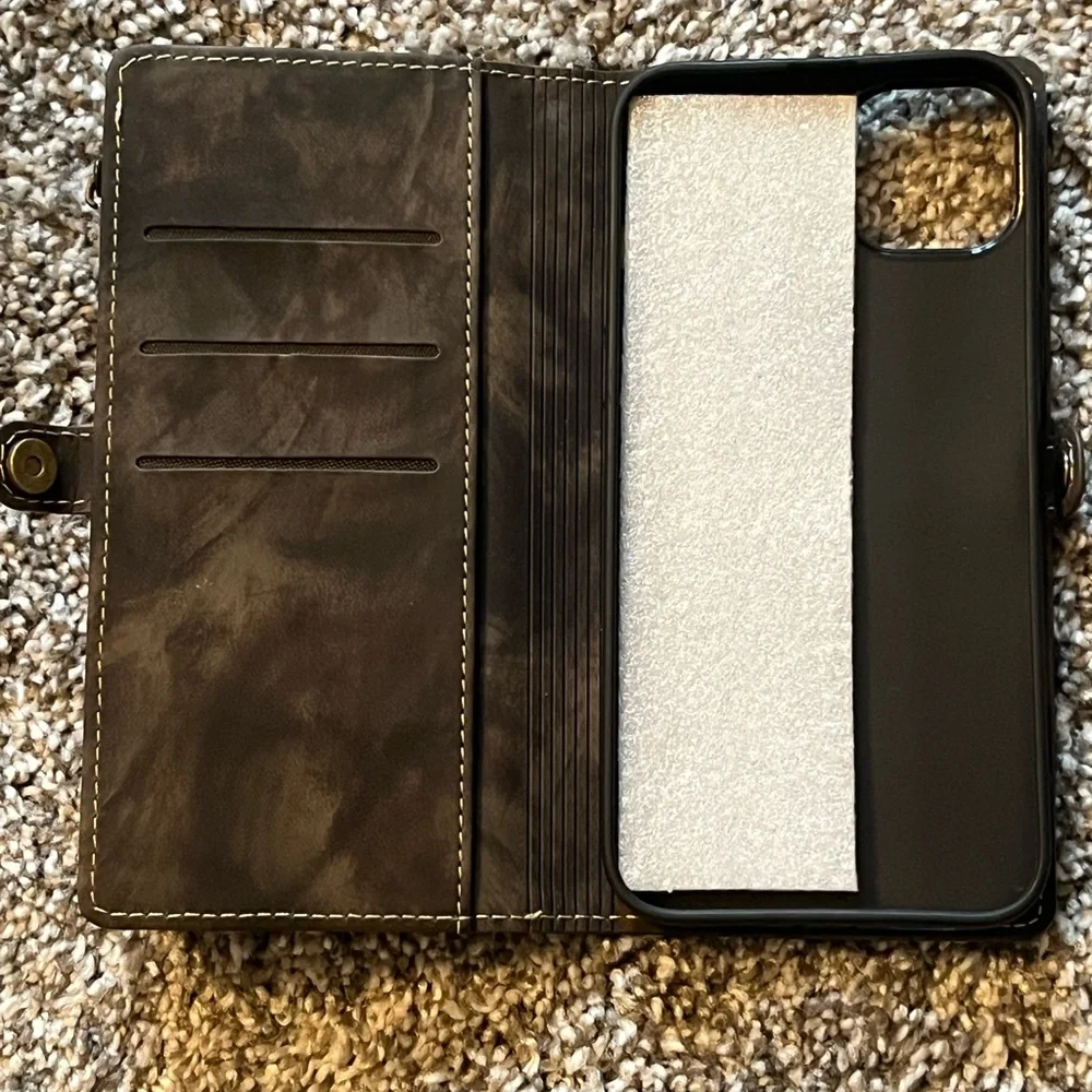 Faux Leather Wallet/Phone Case
